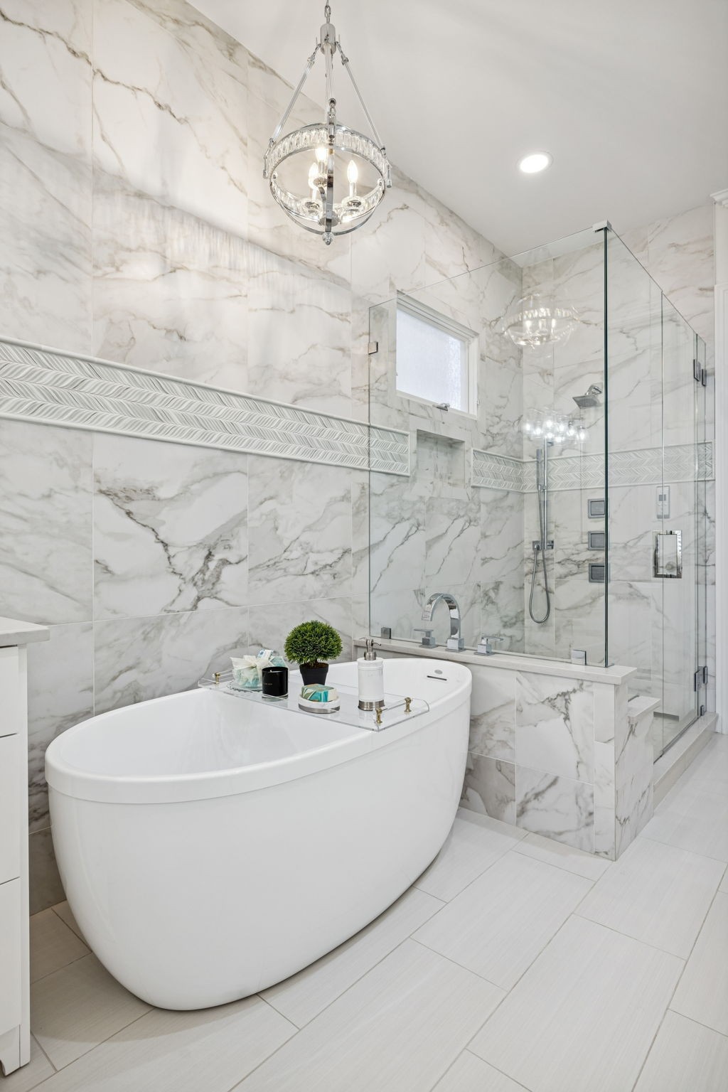 600 Pearre Springs Way Franklin, TN 37064 - Photo 51 of 85 a bathroom with a bathtub and shower