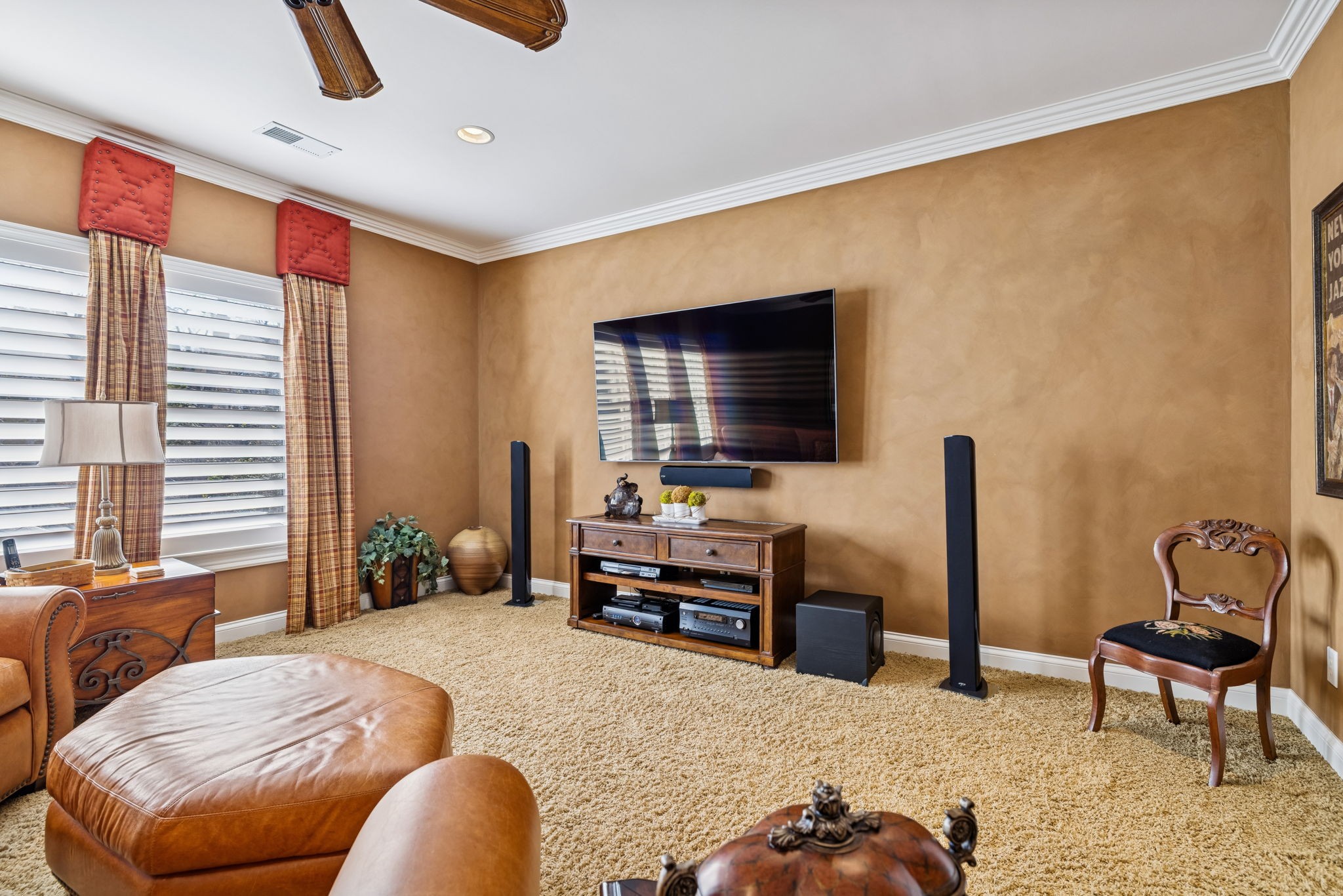 600 Pearre Springs Way Franklin, TN 37064 - Photo 65 of 85 a bedroom with furniture and a flat screen tv