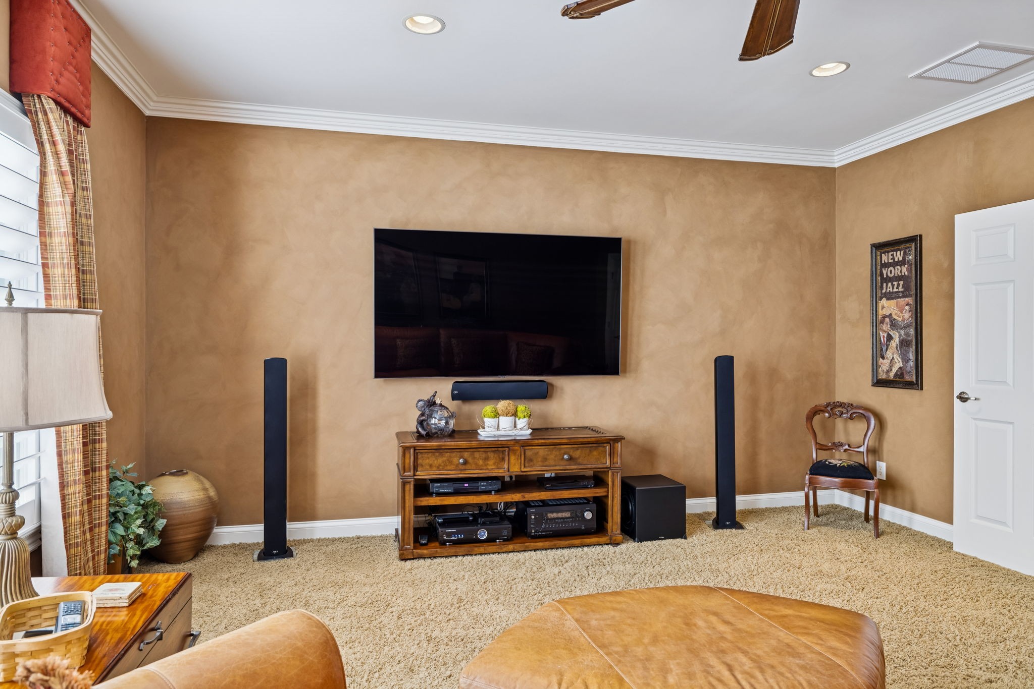 600 Pearre Springs Way Franklin, TN 37064 - Photo 67 of 85 a living room with furniture and a flat screen tv