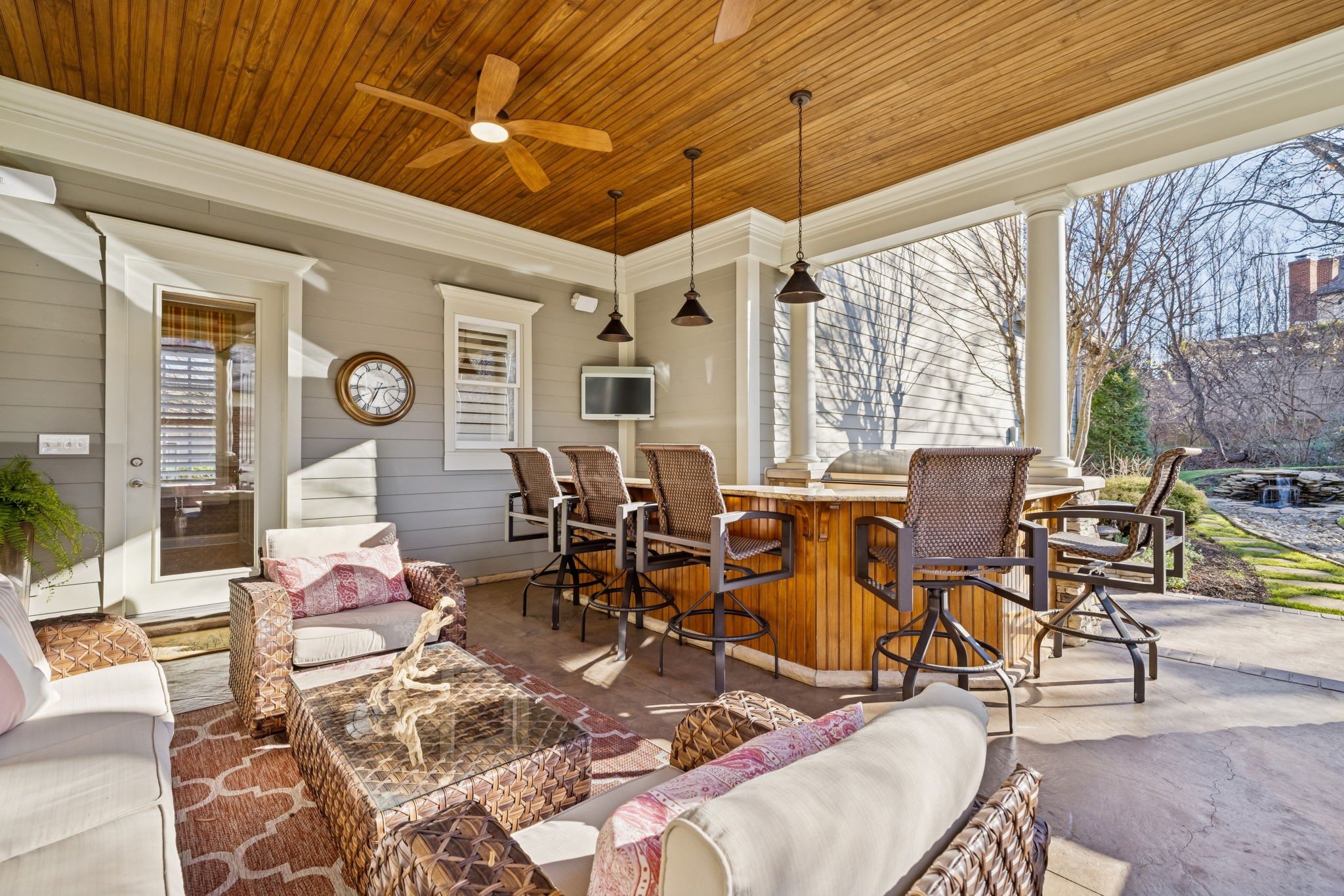 600 Pearre Springs Way Franklin, TN 37064 - Photo 72 of 85 a living room with lots of furniture a rug and a large window
