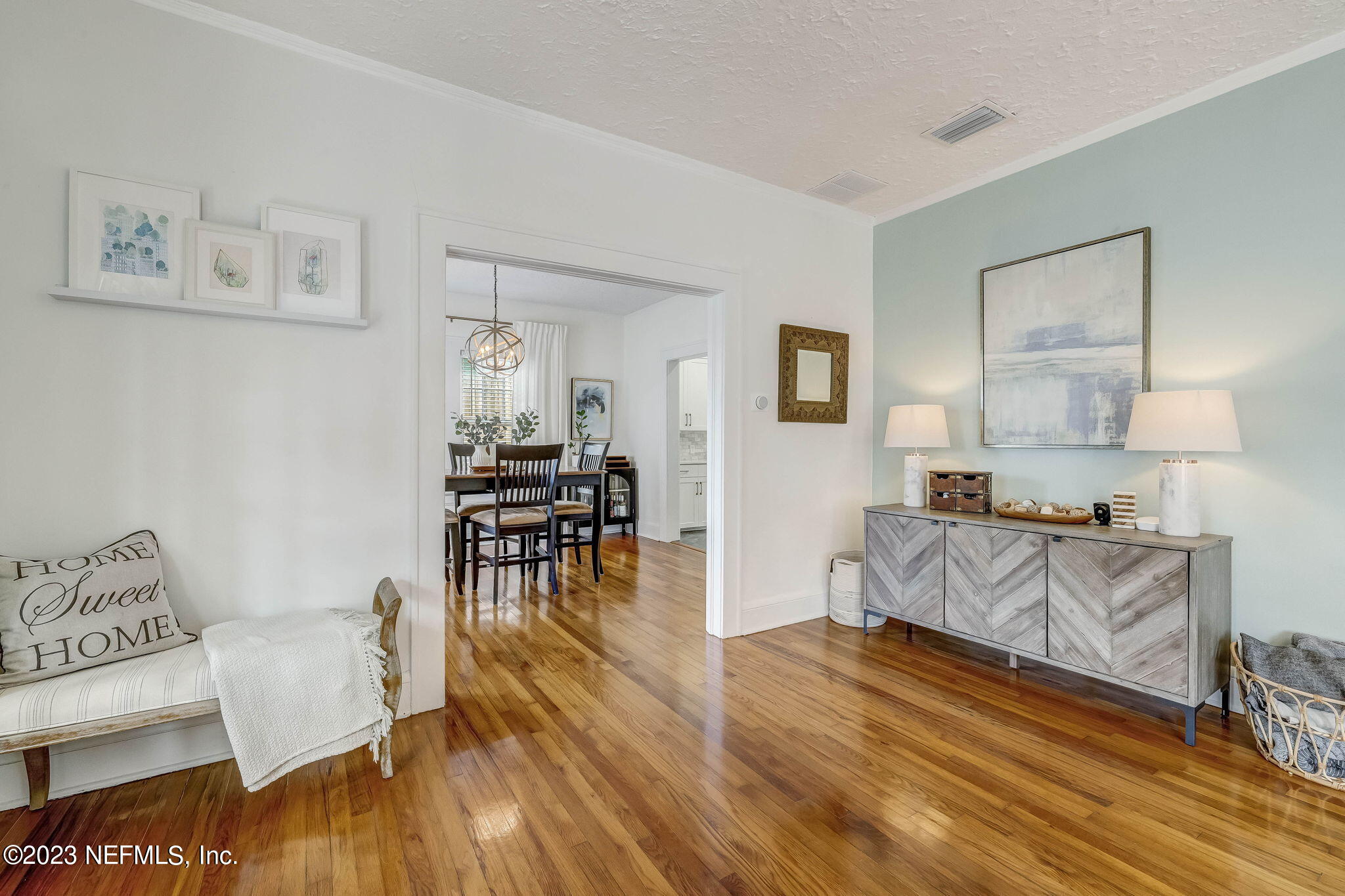 1515 Mayfair Road Jacksonville, FL 32207 - Photo 13 of 52 a living room with furniture and a wooden floor