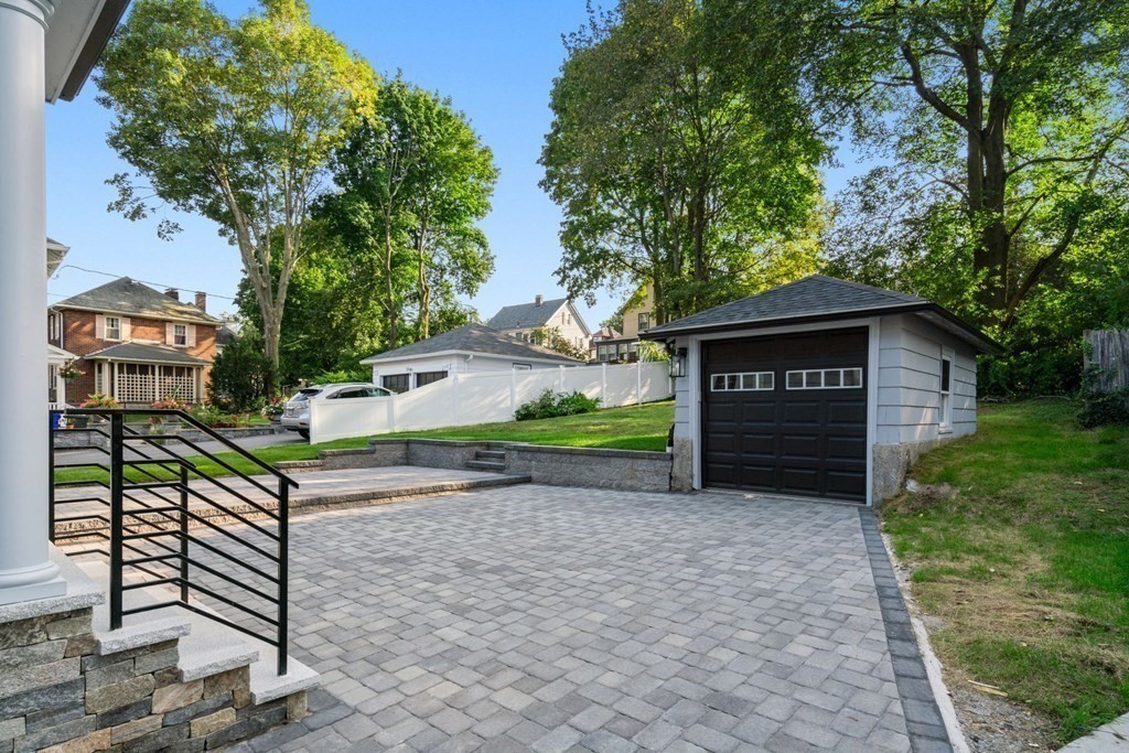4 Clement Avenue Boston, MA 02132 - Photo 29 of 39 a sign board with yard in front of it