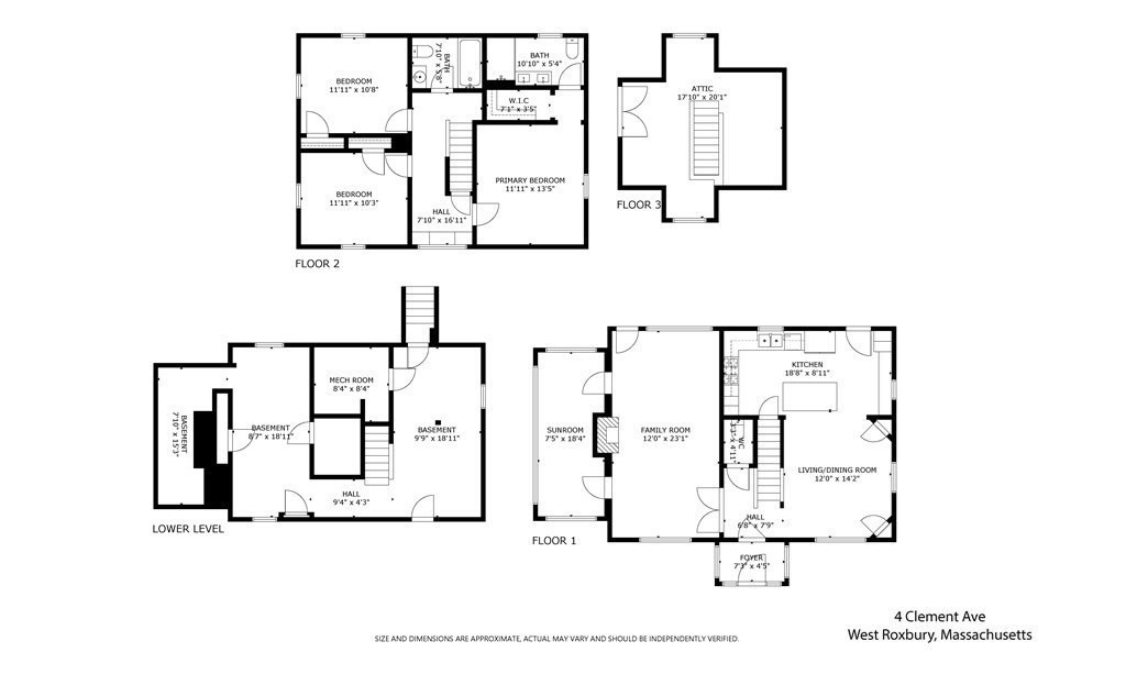 4 Clement Avenue Boston, MA 02132 - Photo 36 of 39 a picture of a bench in front of a