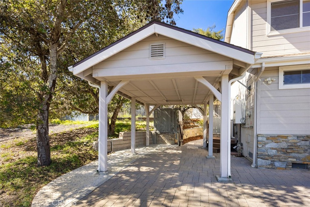 2315 Adams Street Cambria, CA 93428 - Photo 32 of 37 Carport w/ storage