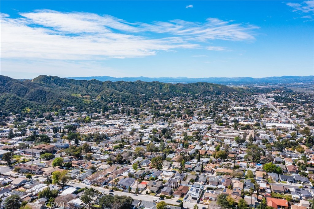 10424 Big Tujunga Canyon Road Tujunga, CA 91042 - Photo 53 of 57 an aerial view of residential house with green space