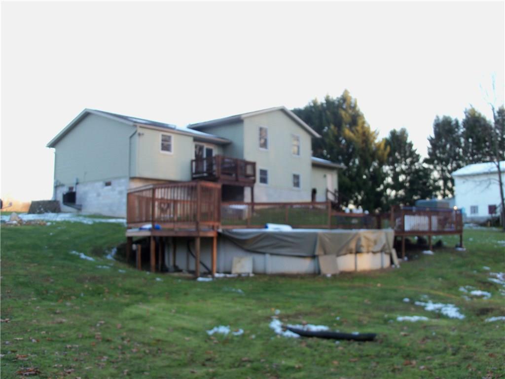 243 Heckathorne Road New Castle, PA 16101 - Photo 12 of 15 Rear of house