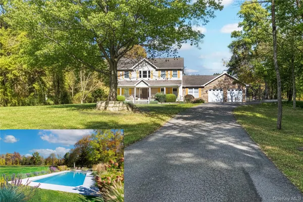 a view of a house with a big yard