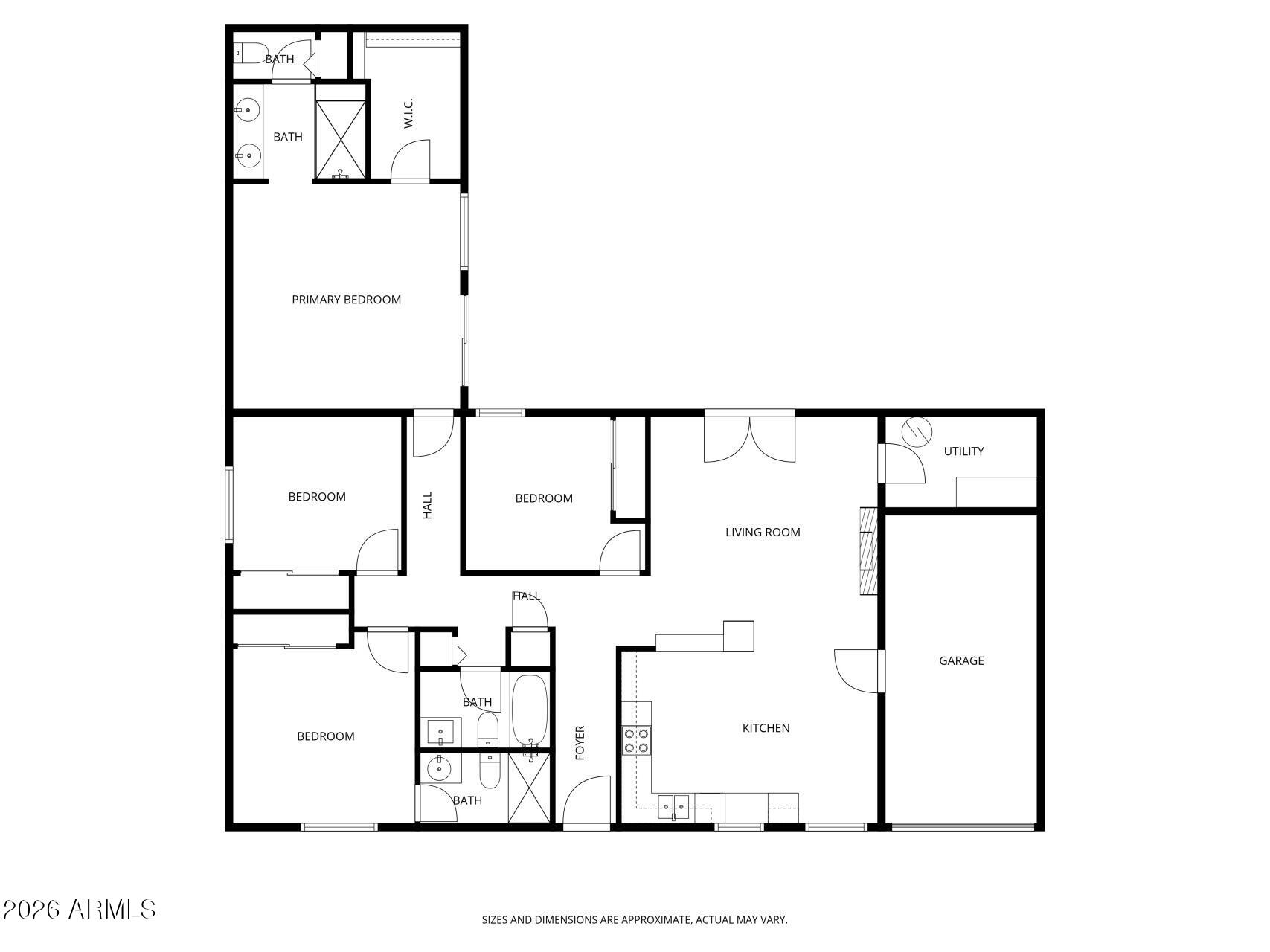 5236 South 19th Avenue Phoenix, AZ 85041 - Photo 45 of 45 FLOOR PLAN