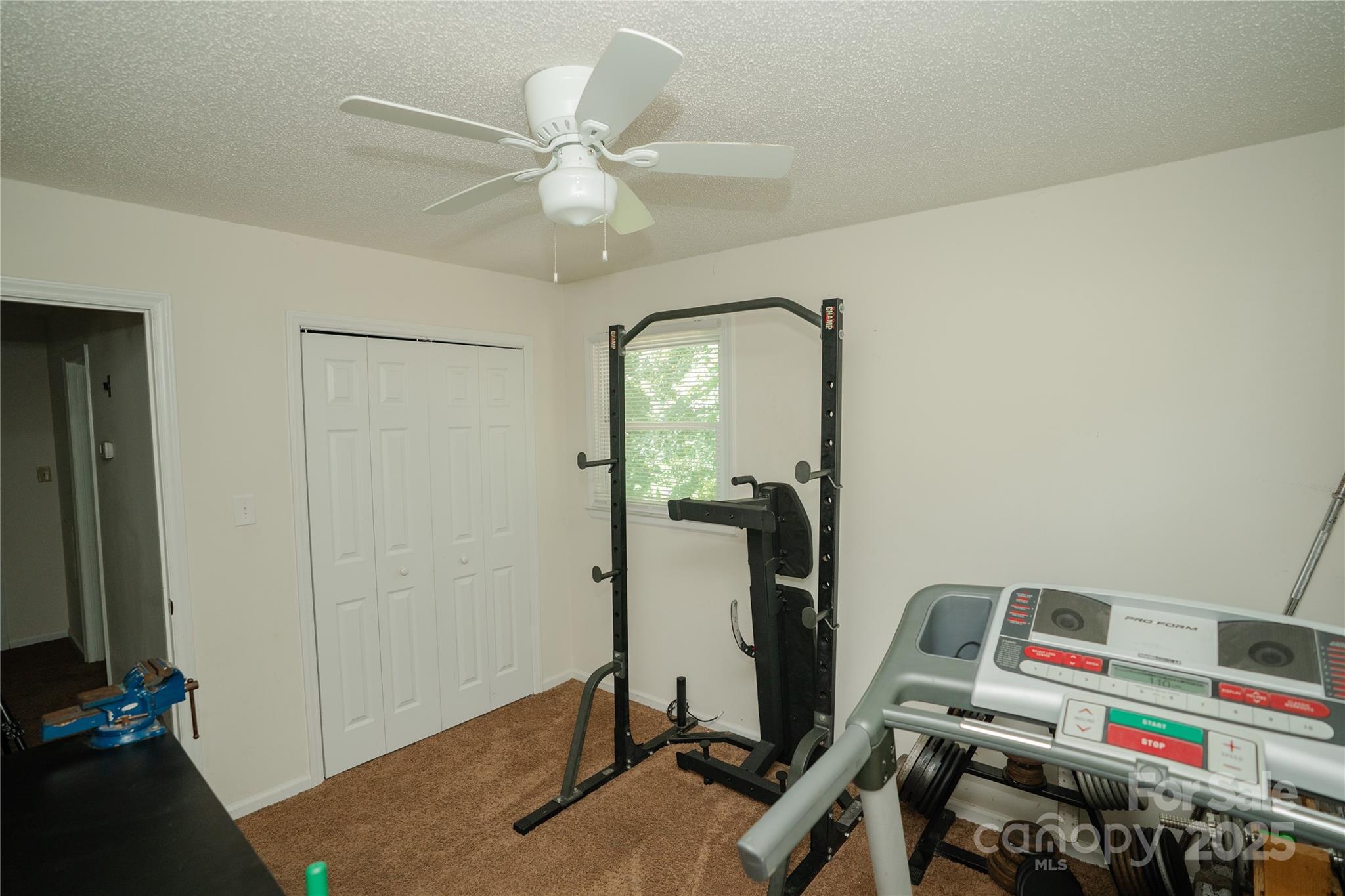 427 Willow Road Salisbury, NC 28147 - Photo 27 of 32 a room with gym equipment and a mirror