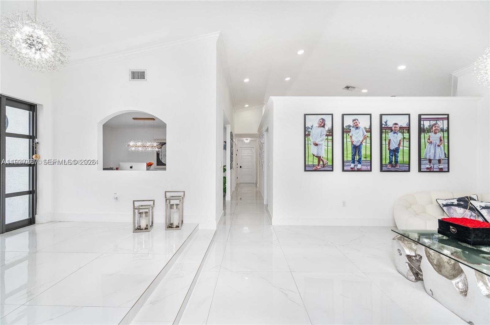 9701 Southwest 56th Terrace Miami, FL 33173 - Photo 11 of 48 a view of a hallway with a workspace