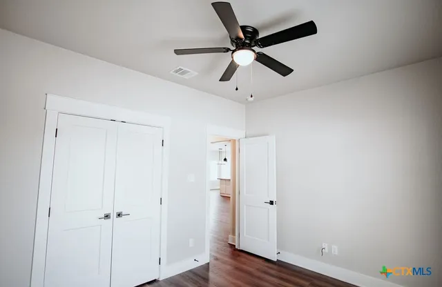 wooden floor in an empty room