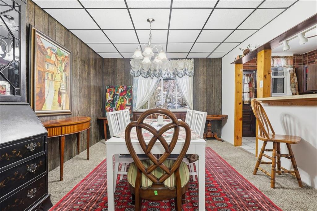 238 Provost Road Pittsburgh, PA 15227 - Photo 11 of 34 a view of a dining room with furniture window and outside view