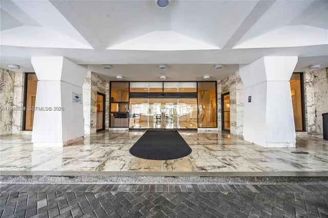 a living room with a fireplace