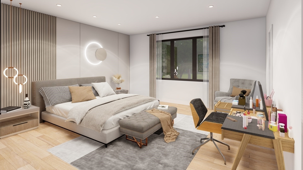 25 Normandy Road Lexington, MA 02421 - Photo 5 of 6 a room with a bed and a chair