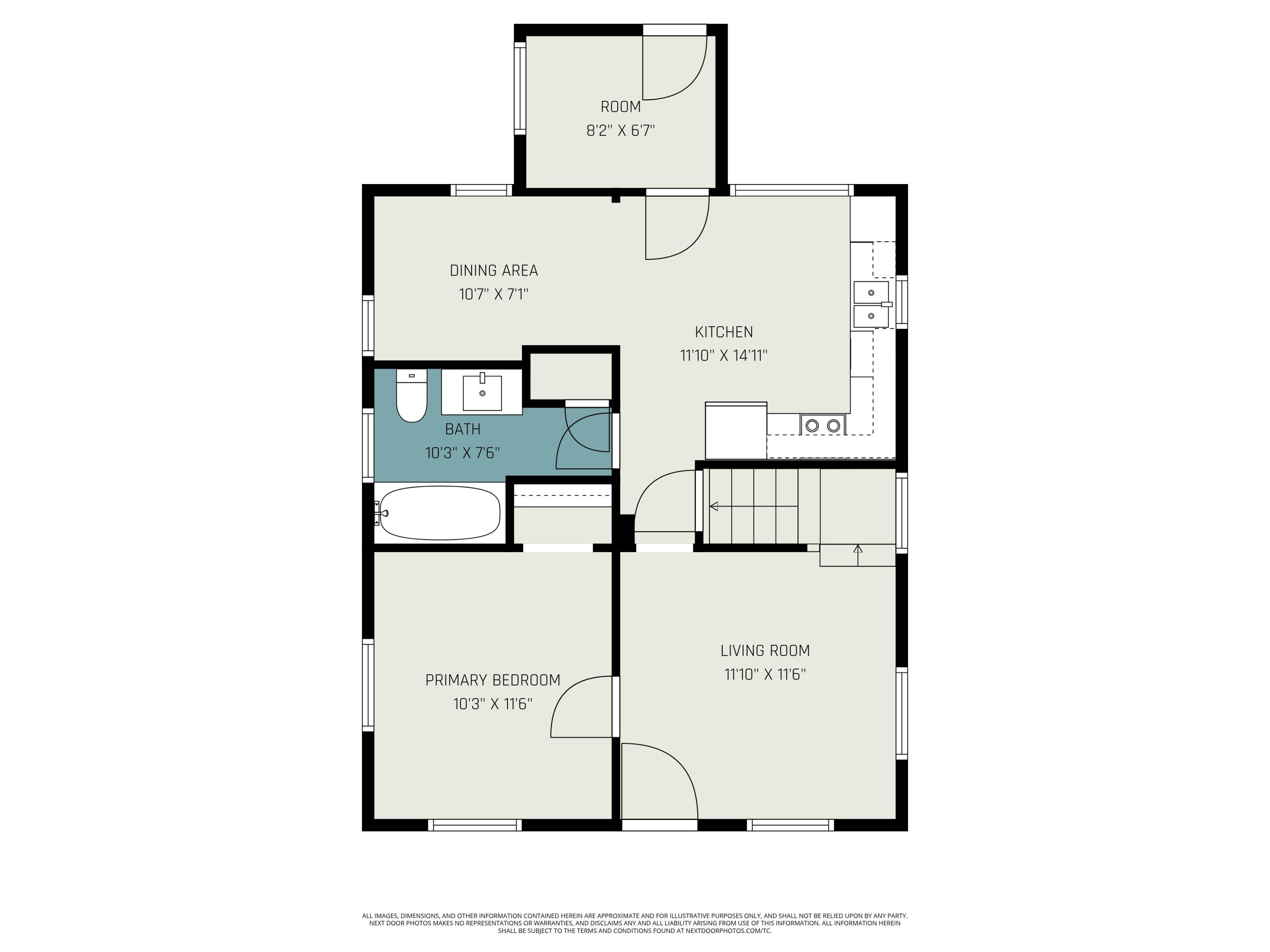 4381 100th Street Southwest Byron Center, MI 49315 - Photo 16 of 37 first_floor_without_sq.ft_520