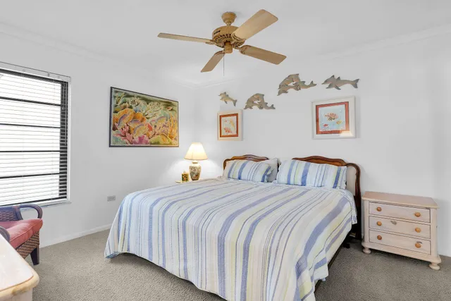 a view of a lake with houses