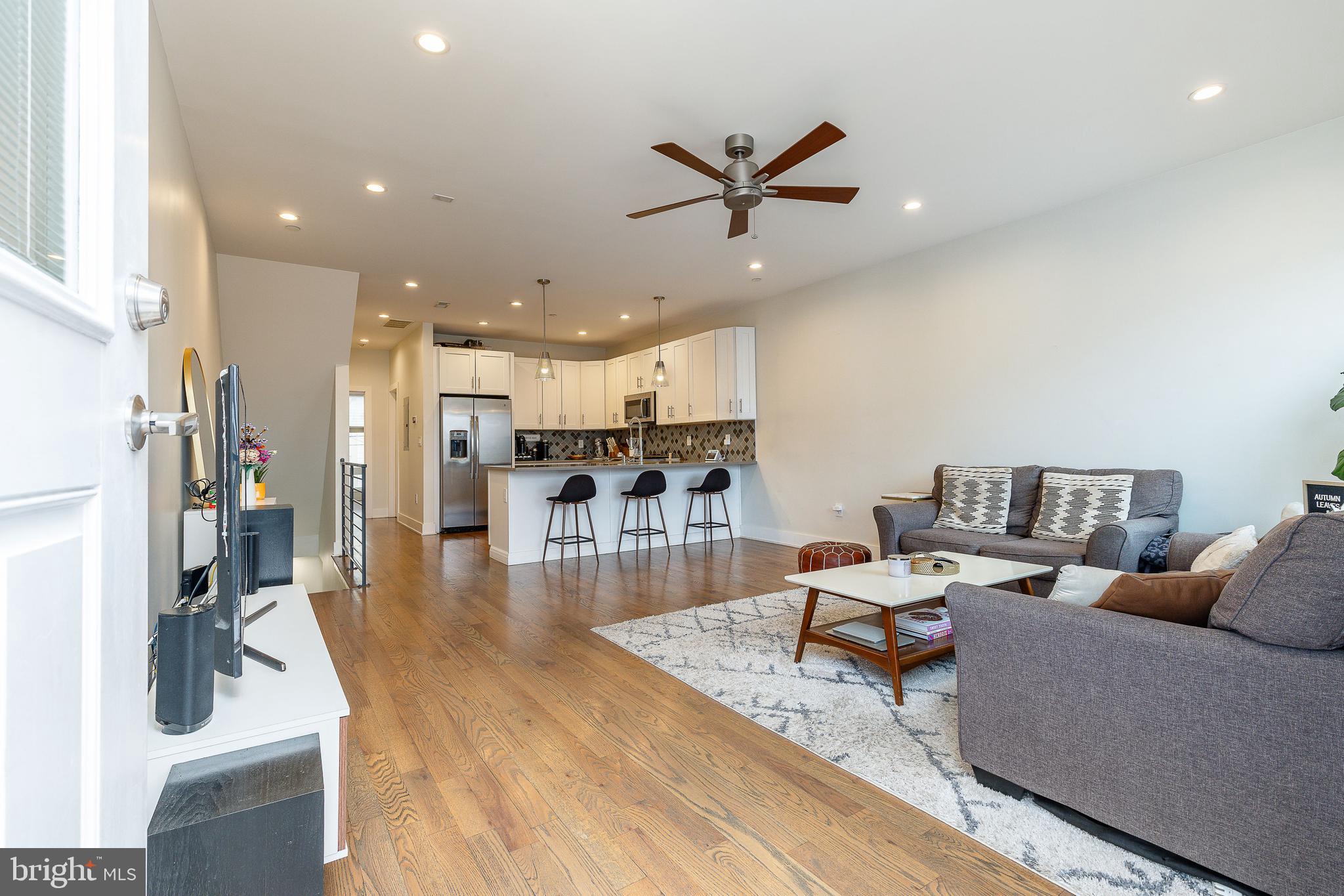 1237 North 5th Street, Unit 2 Philadelphia, PA 19122 - Photo 9 of 39 Open concept living/kitchen