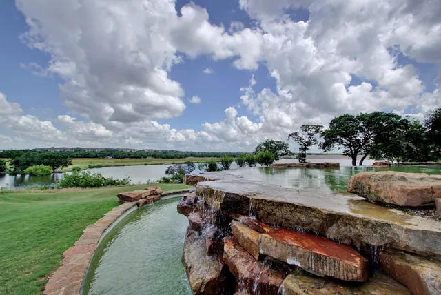 a front view of a building with glass windows