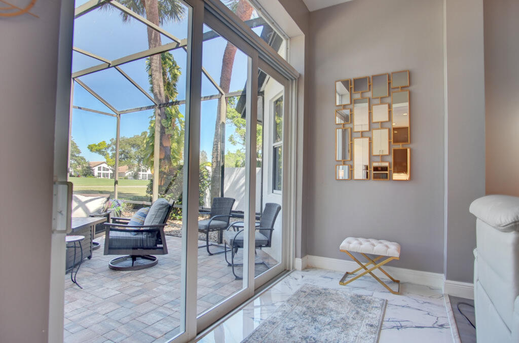 2275 Northwest 53rd Street Boca Raton, FL 33496 - Photo 13 of 33 Entry to Patio