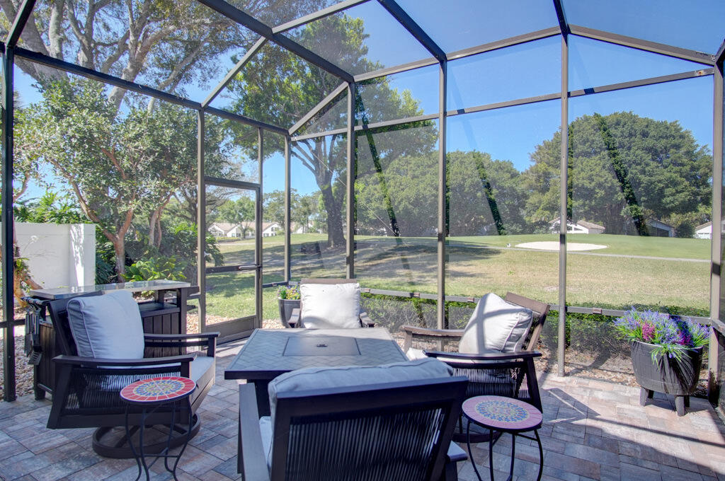 2275 Northwest 53rd Street Boca Raton, FL 33496 - Photo 2 of 33 Patio with Golf View