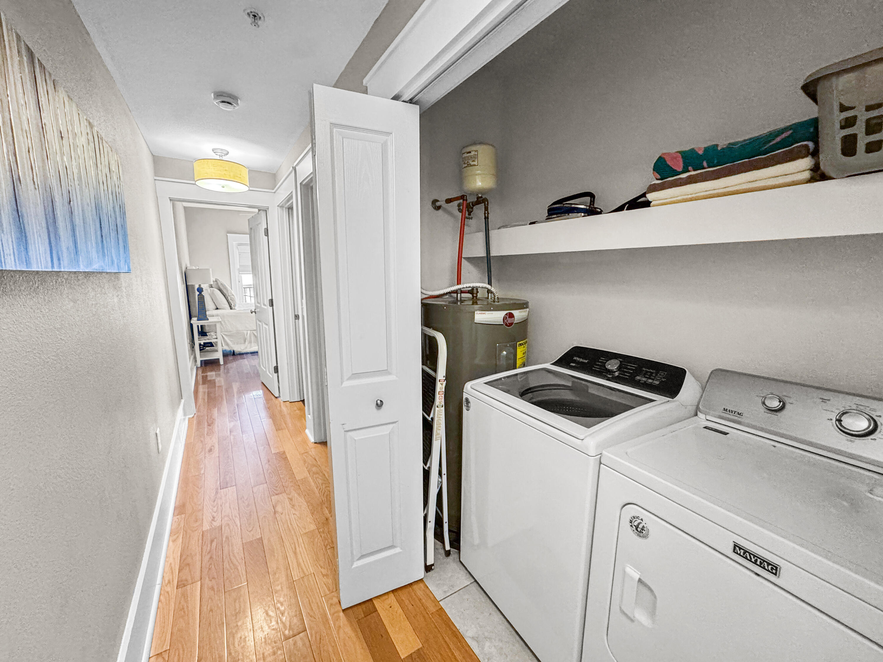 80 Seacrest Beach Boulevard East, Unit 103 Inlet Beach, FL 32461 - Photo 15 of 29 Hallway with Washer_Dryer