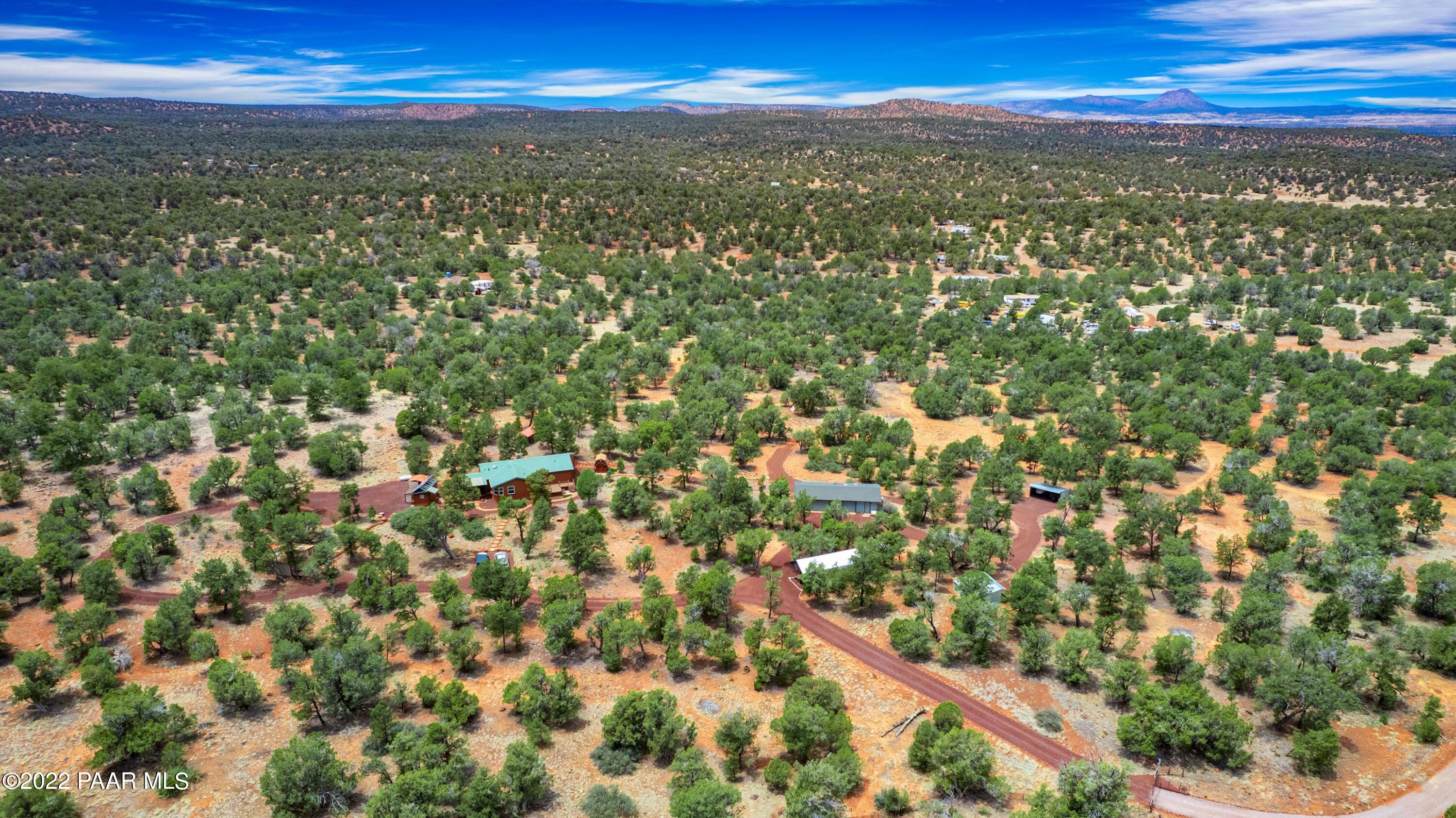 3673 Raney Road Ash Fork, AZ 86320 - Photo 29 of 32 031_Aerial 2