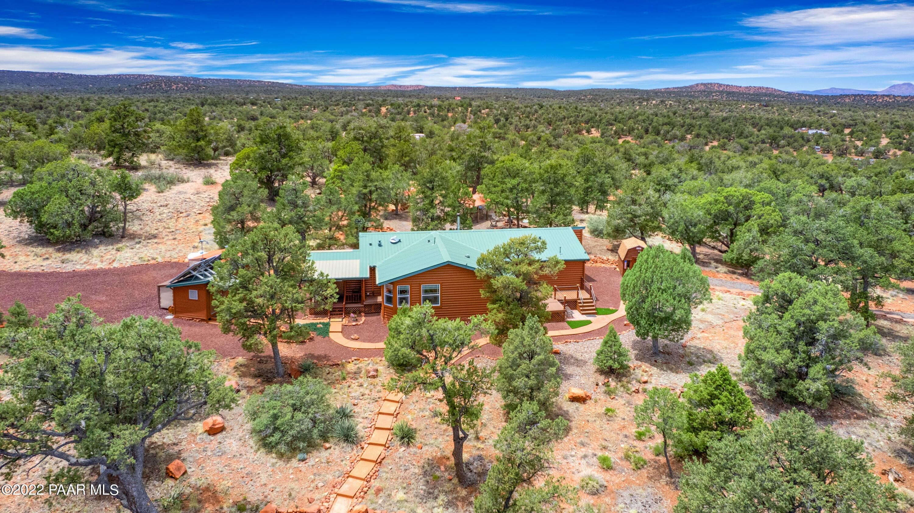 3673 Raney Road Ash Fork, AZ 86320 - Photo 3 of 32 004_Aerial 1