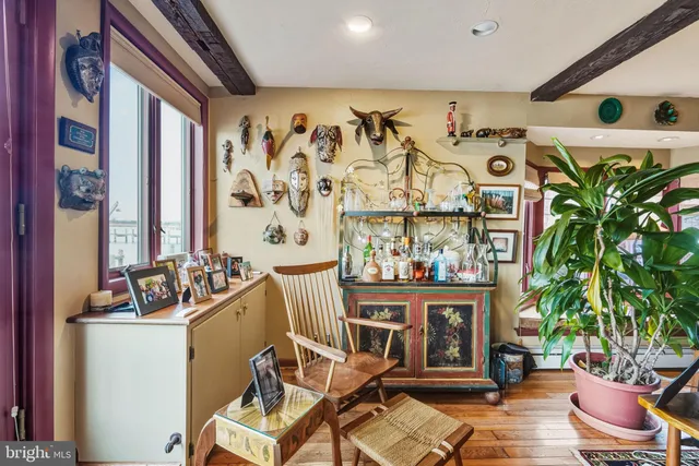 a view of a entryway with furniture and rug