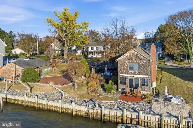 a view of a lake with a building in the background