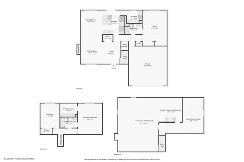 $349,900 | 92 Lisk Drive, Hainesville, IL 60030