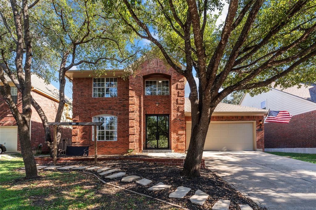 3901 Caney Creek Road Austin, TX 78732 - Photo 1 of 18 Four bedroom and 2.5 baths. Two car garage. Shaded front yard complete with swing.
