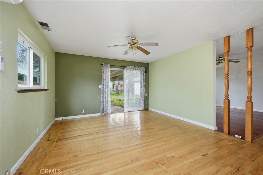 15050 Lakeview Way Clearlake, CA 95422 - Photo 8 of 24 a view of an empty room with a window