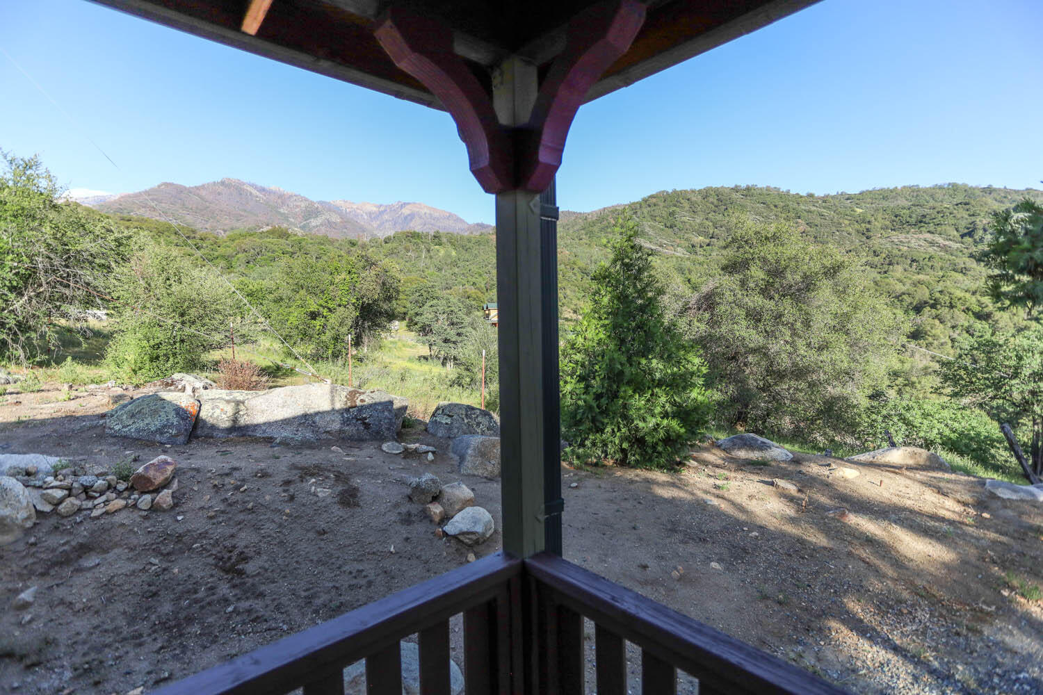 45076 Balch Park Road Springville, CA 93265 - Photo 15 of 46 View from the covered Patio. In winter you see beautiful snowy peaks