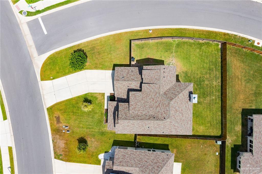 6323 Cascada Bnd Road McAllen, TX 78504 - Photo 26 of 26 an aerial view of a house with a swimming pool