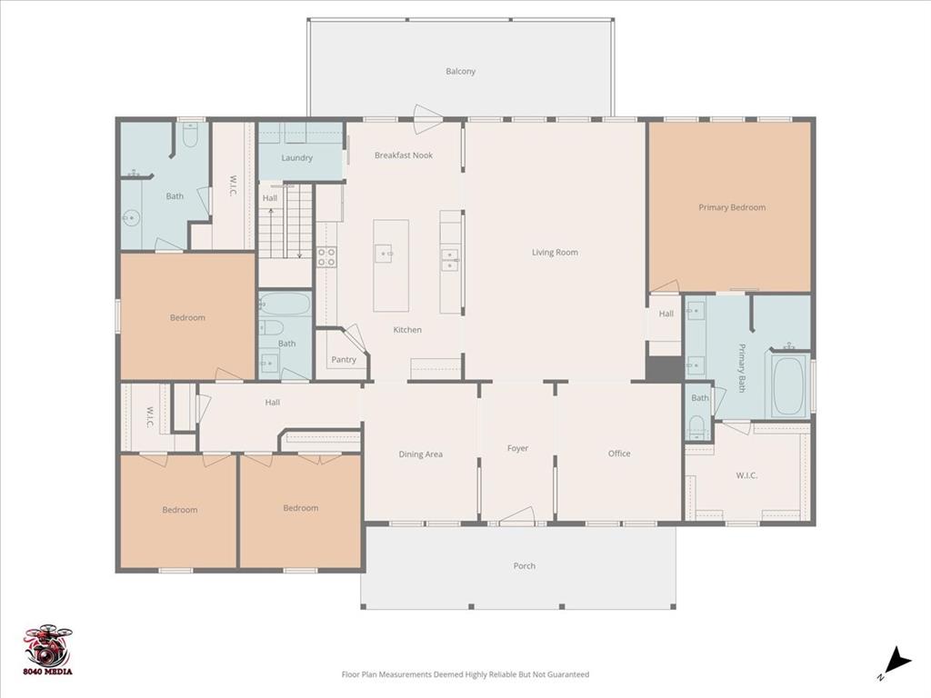 11591 Farm To Market 59 Athens, TX 75751 - Photo 39 of 40 Main Level Floor plan