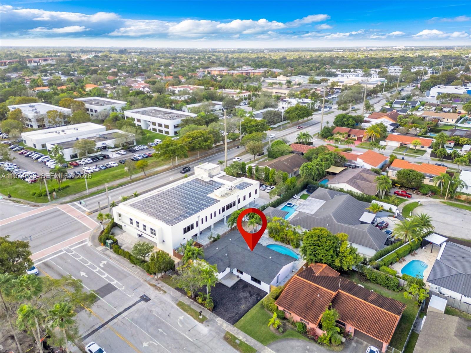 7120 Southwest 92nd Avenue Miami, FL 33173 - Photo 41 of 48 an aerial view of a city