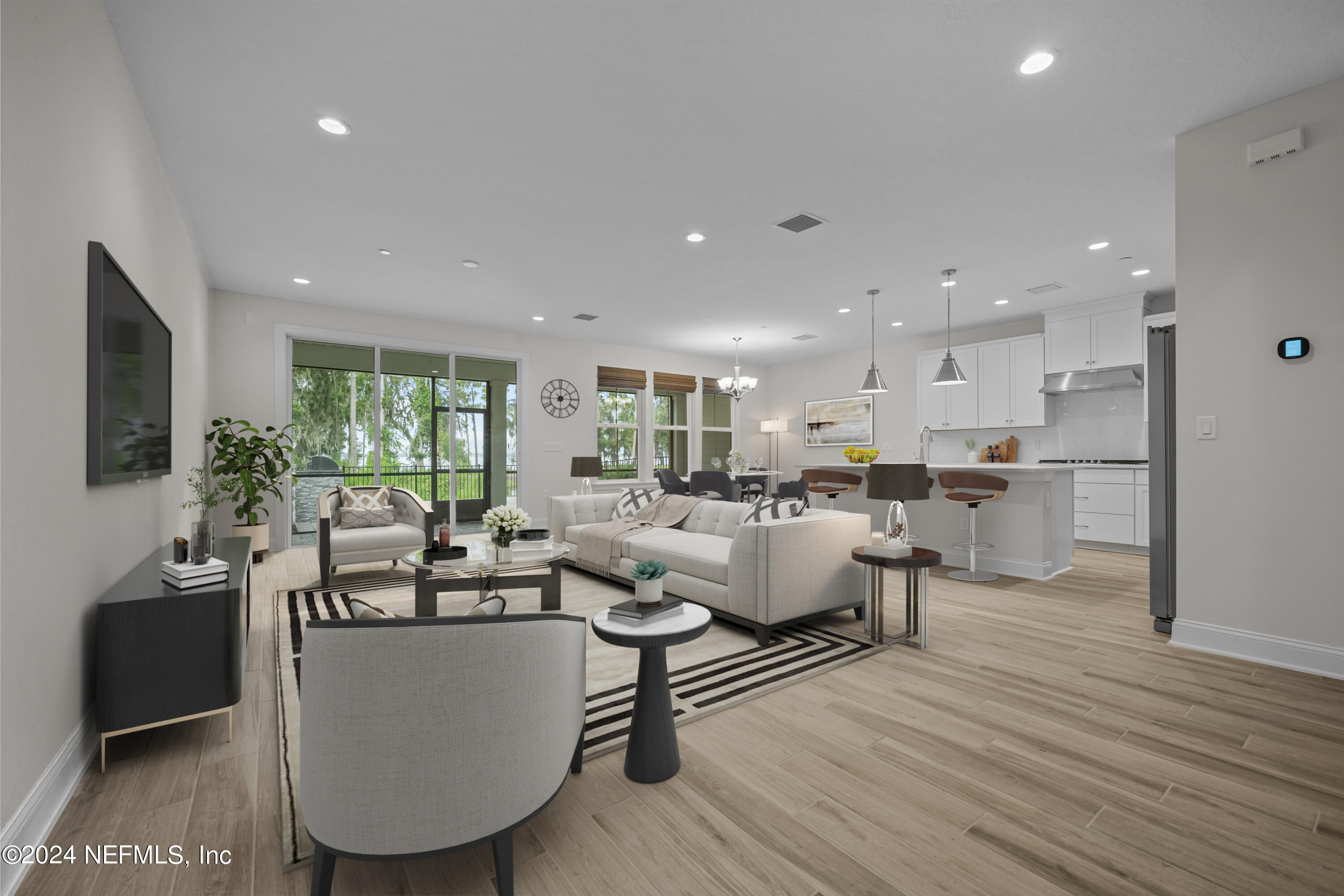 23 Oak Pk Drive St. Johns, FL 32259 - Photo 11 of 72 a living room with furniture and a large window