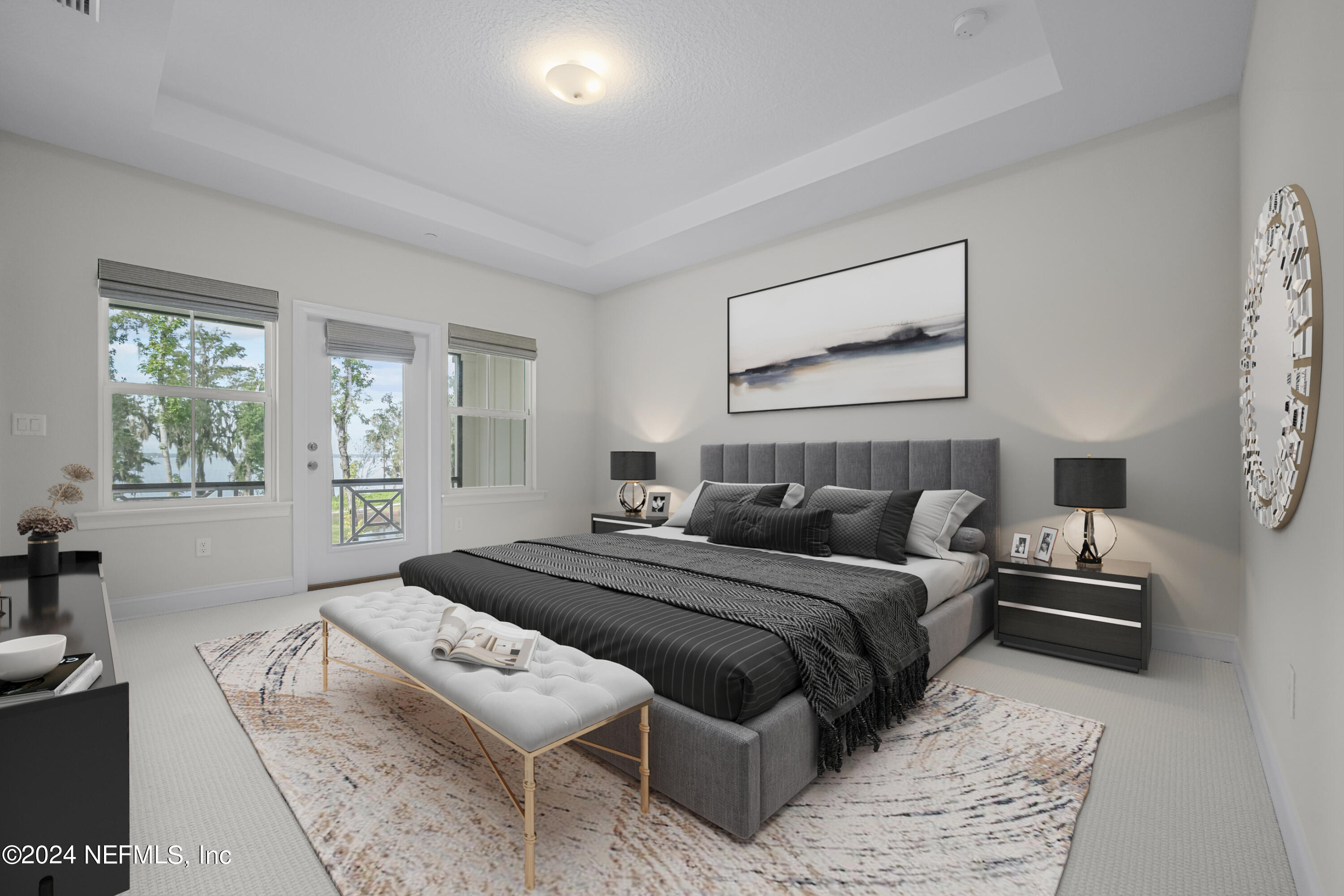 23 Oak Pk Drive St. Johns, FL 32259 - Photo 28 of 72 a bedroom with a bed and wooden floor