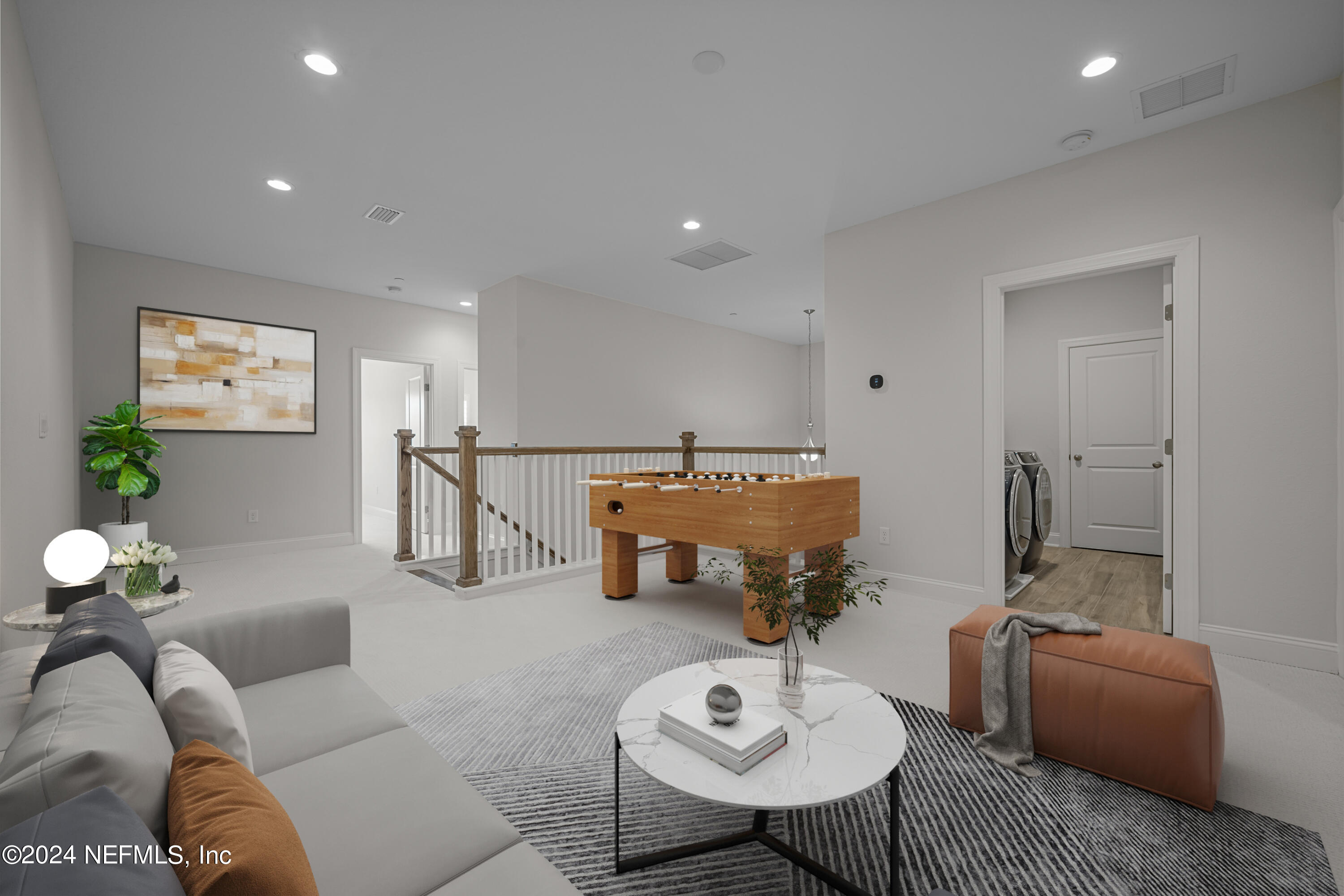 23 Oak Pk Drive St. Johns, FL 32259 - Photo 40 of 72 a living room with furniture and wooden floor