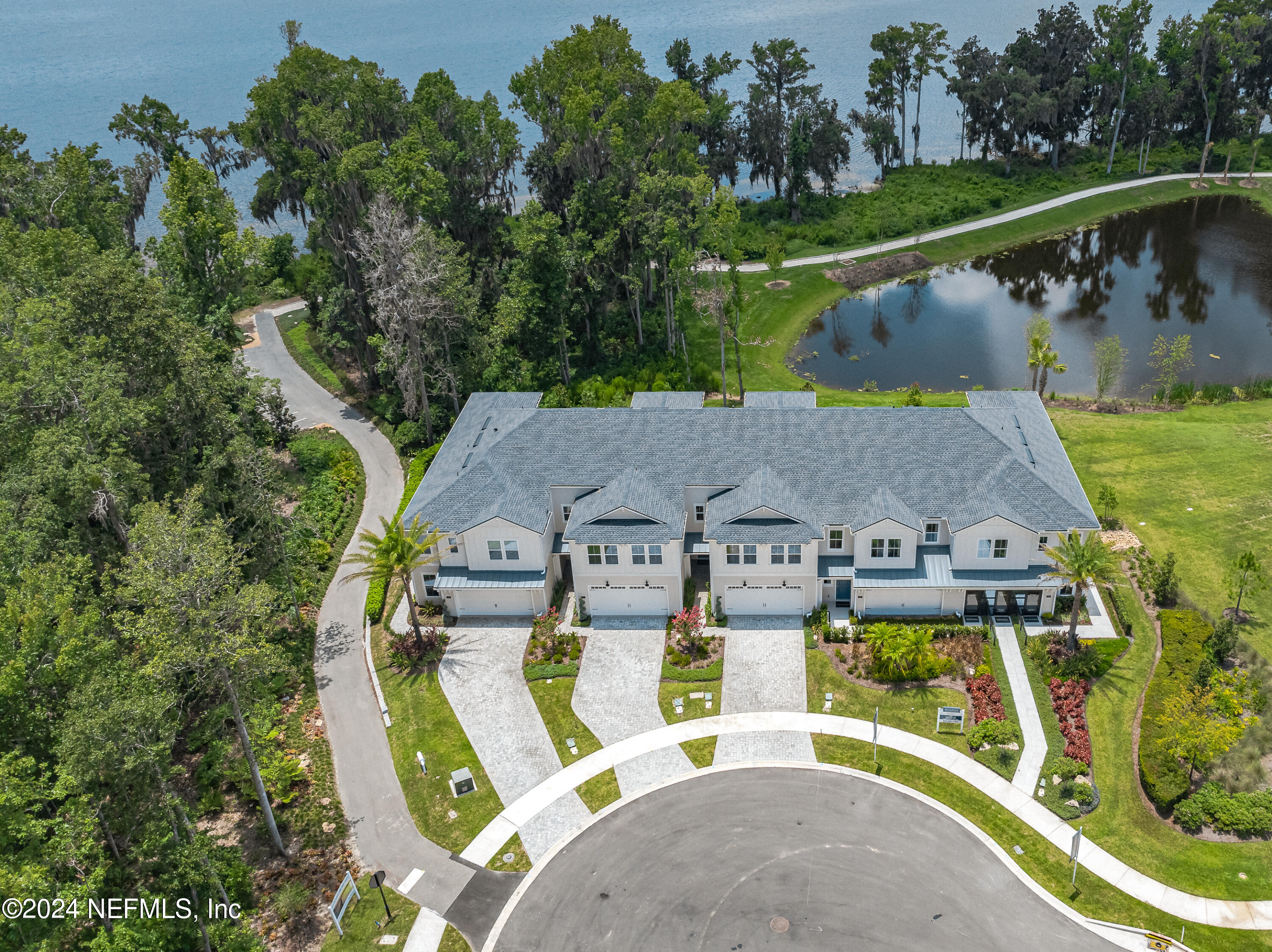 23 Oak Pk Drive St. Johns, FL 32259 - Photo 60 of 72 an aerial view of residential house with outdoor space and swimming pool