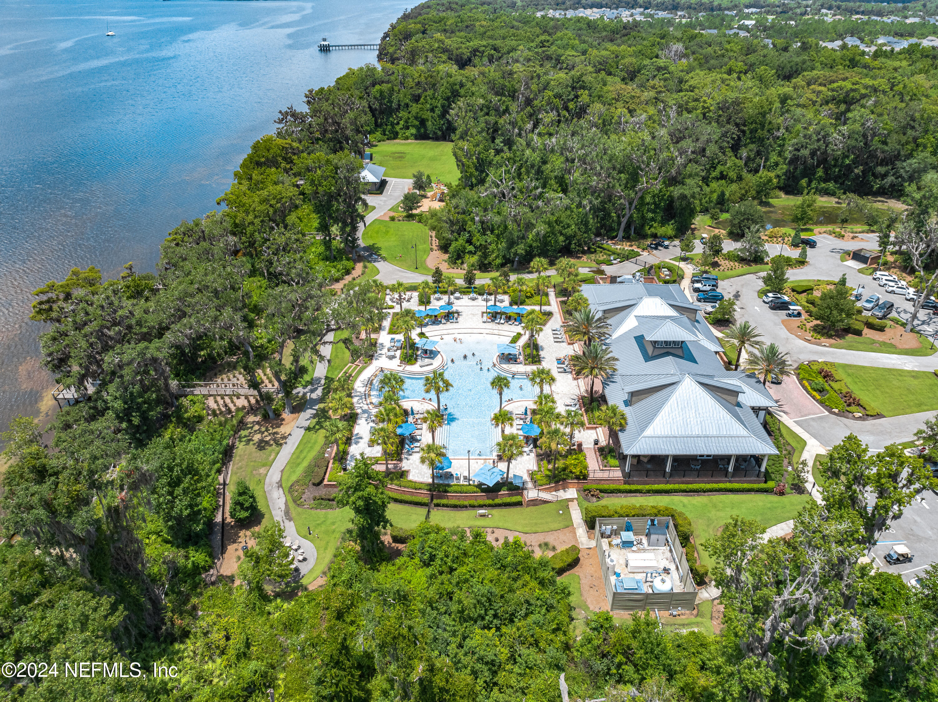 23 Oak Pk Drive St. Johns, FL 32259 - Photo 68 of 72 an aerial view of a house with a yard