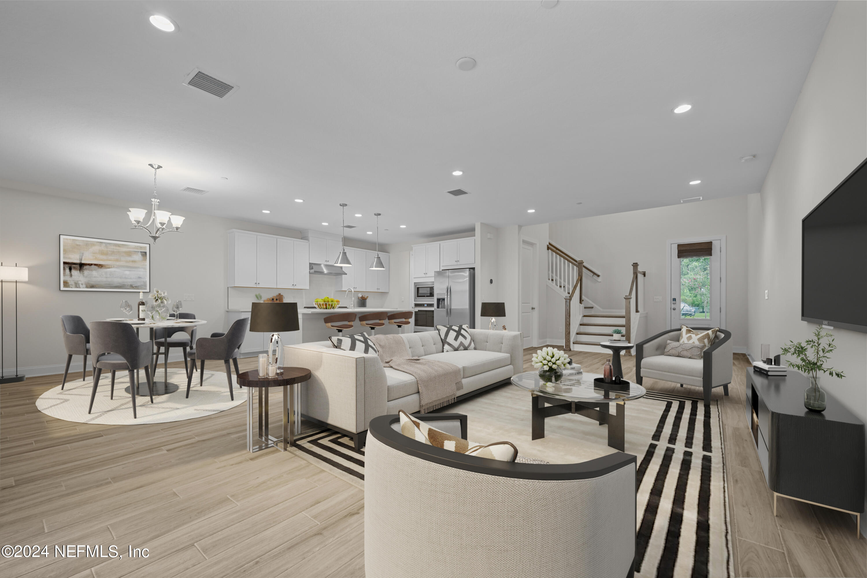 23 Oak Pk Drive St. Johns, FL 32259 - Photo 7 of 72 a living room with furniture kitchen and a dining table