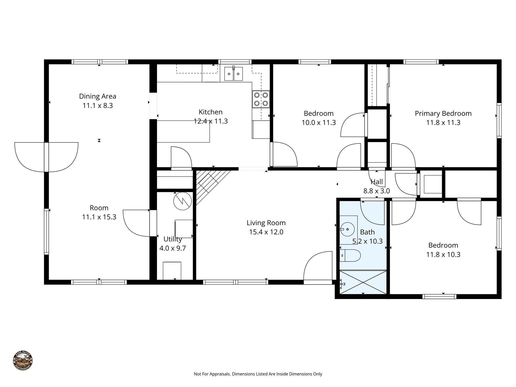 1429 Doggett Road Forest City, NC 28043 - Photo 33 of 33 a picture of a wall with a white wall and a white wall