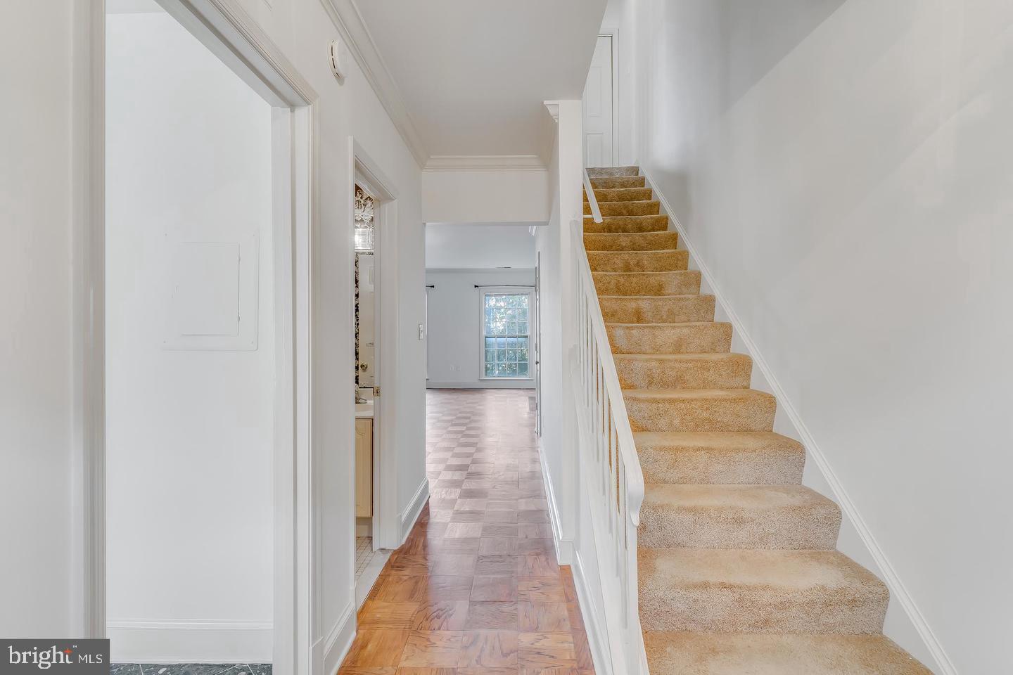 3265 A Sutton Place Northwest, Unit A Washington, DC 20016 - Photo 12 of 17 Stair to Second Level