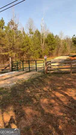 a view of lake with a nearby beach