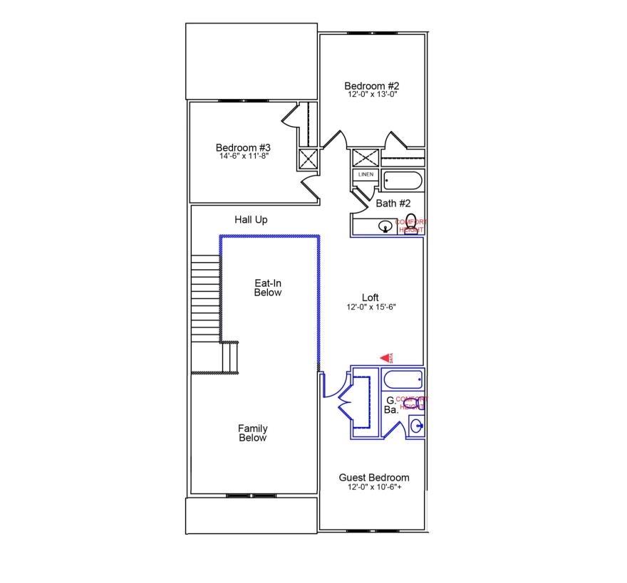 404 Ireland Way, Unit 404 Murrells Inlet, SC 29576 - Photo 14 of 14 View of floor plan / room layout