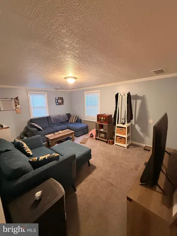 a room with furniture