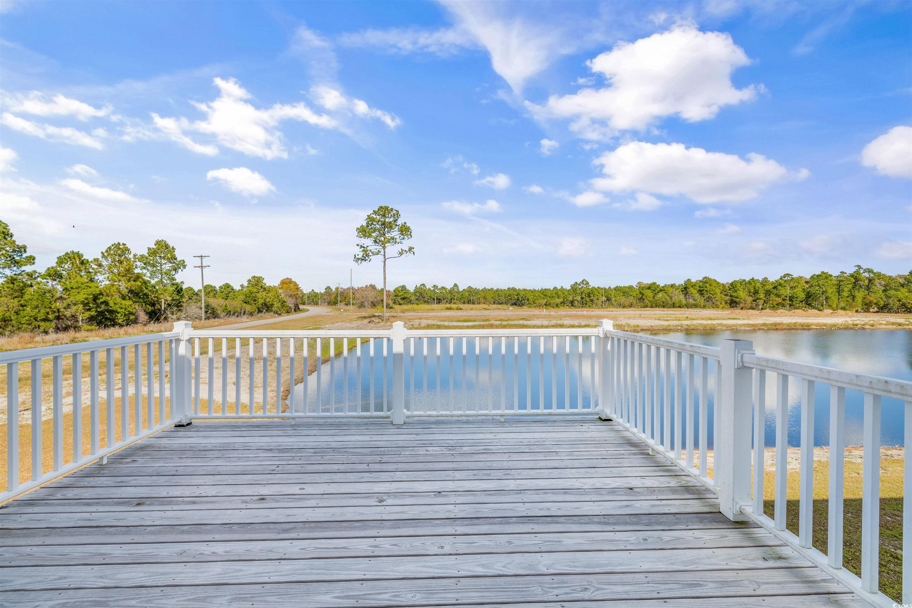 309 Lineback Place, Unit 35 Longs, SC 29568 - Photo 16 of 39 Wooden deck featuring a water view