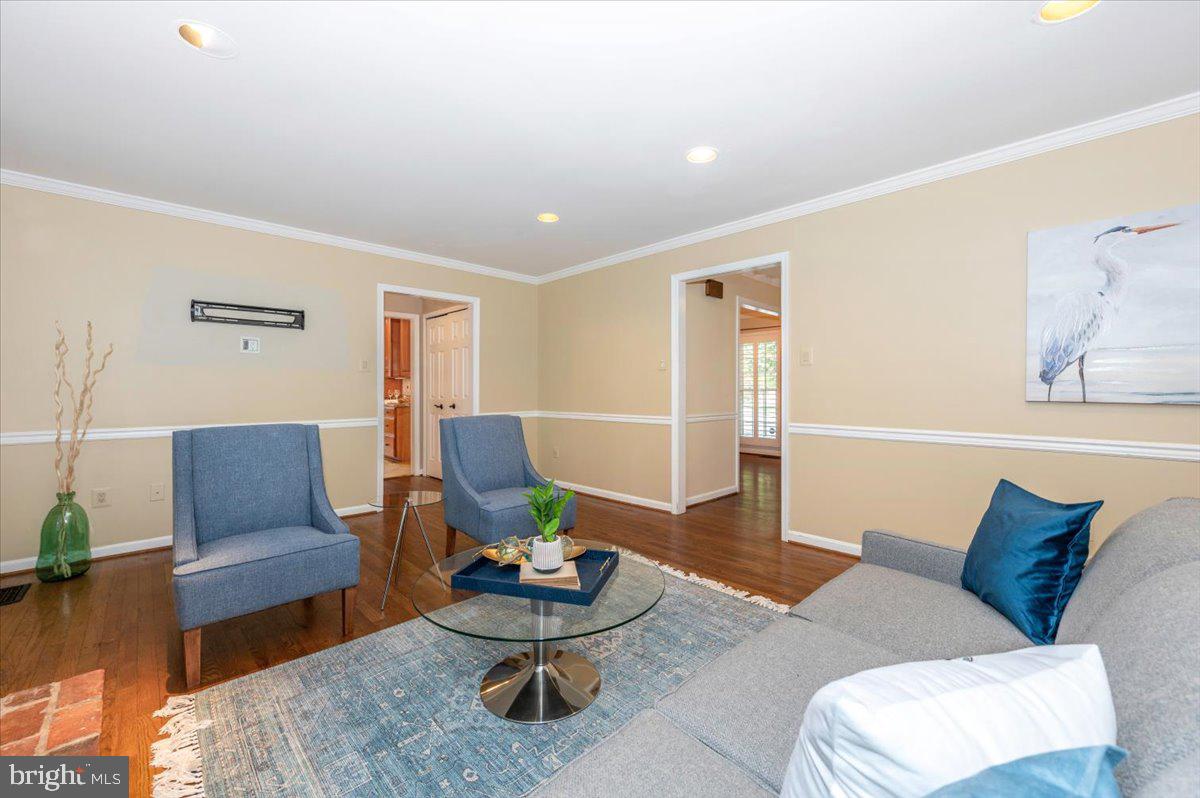 10 Megans Court Olney, MD 20832 - Photo 8 of 47 a living room with furniture and wooden floor
