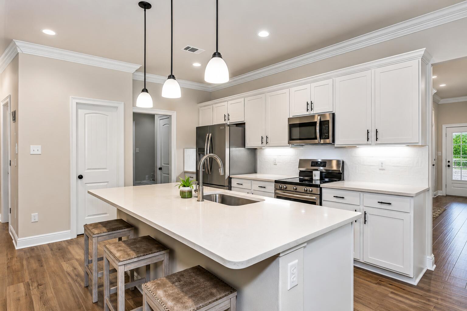 124 Apollo Avenue Freeport, FL 32439 - Photo 9 of 41 Gourmet Kitchen with Black Onyx Accents!